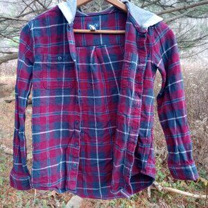 Hoodie flannel
